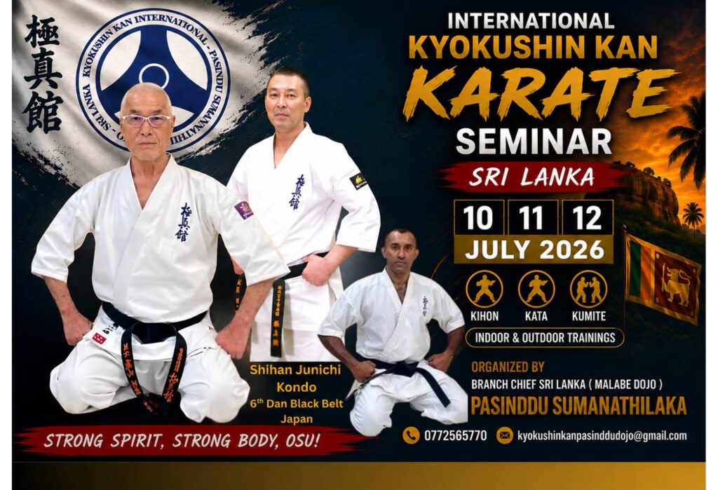 Seminar with Sensei Pasinddu Sumanathilaka